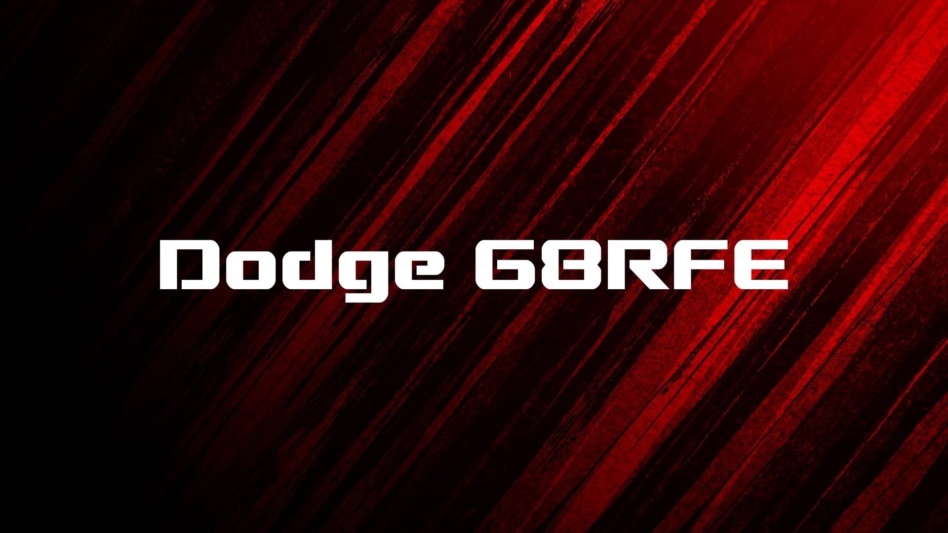 Dodge performance automatic transmission products